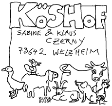 Der Köshof von Sabine und Klaus Czerny